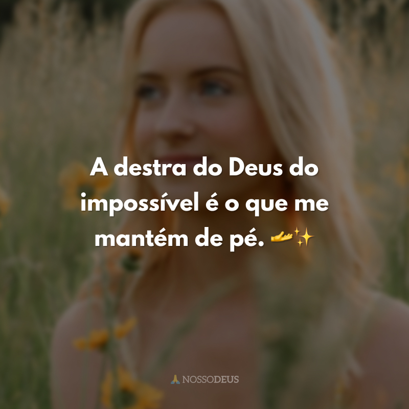 Eu creio no Deus do - Eu creio no Deus do impossível